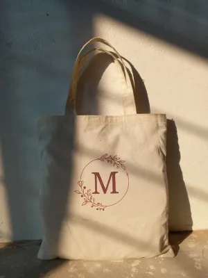 Handmakers Customized Wedding Canvas Tote Bags Pack of  2