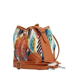 Havana Bucket Bags Drawen Leafs