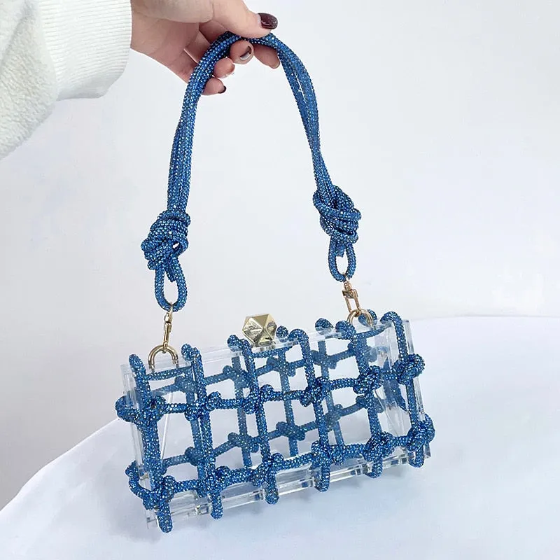 Hera Rope Box Clutch