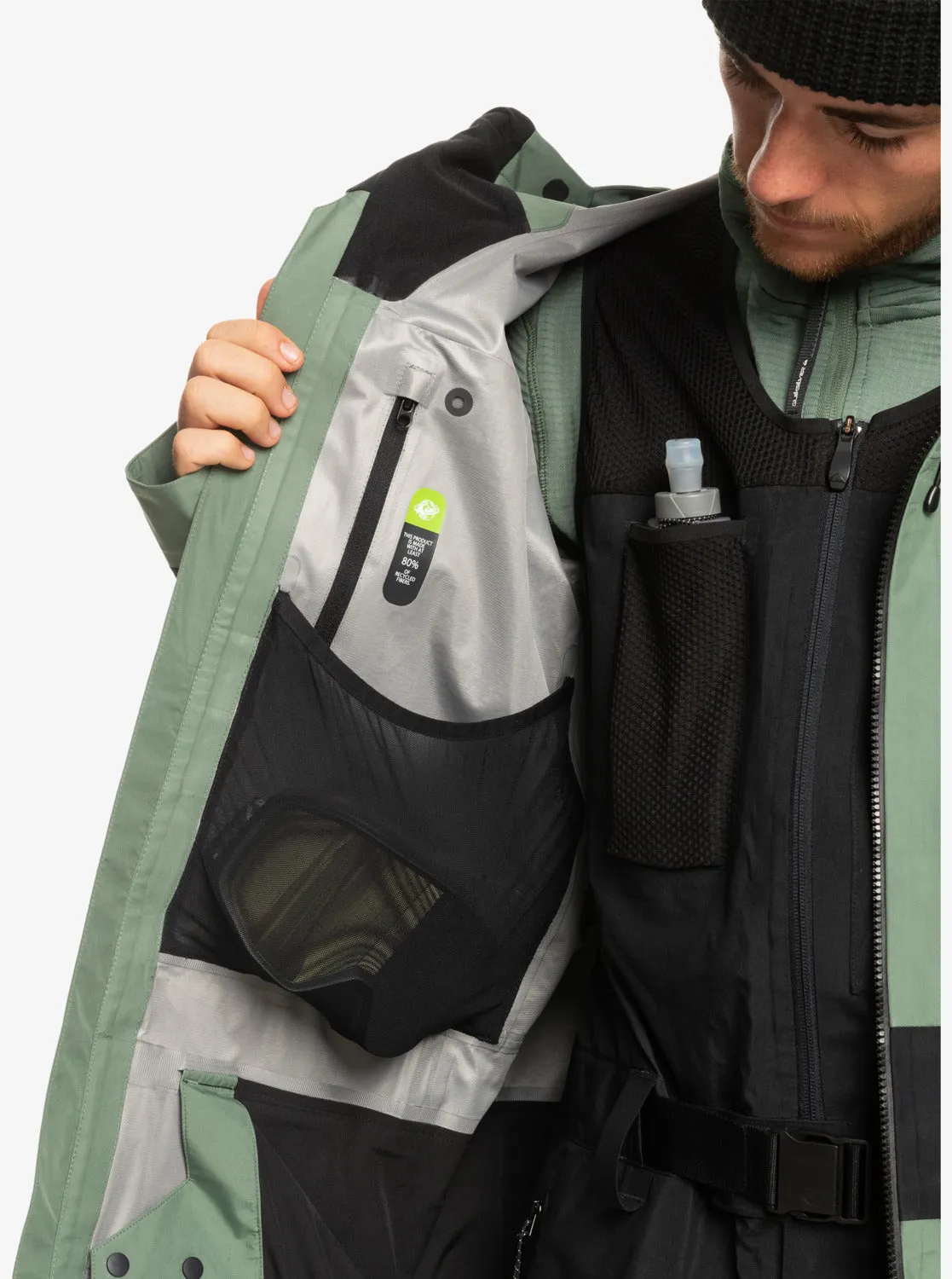 Highline Pro Sammy Carlson 3L Gore-Tex® Technical Snow Jacket - Laurel Wreath