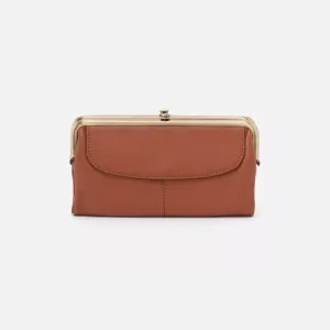 Hobo Bags Lauren Clutch Wallet - Cashew