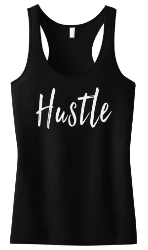 Hustle Tank Top in Black