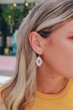 Ida Earrings - White