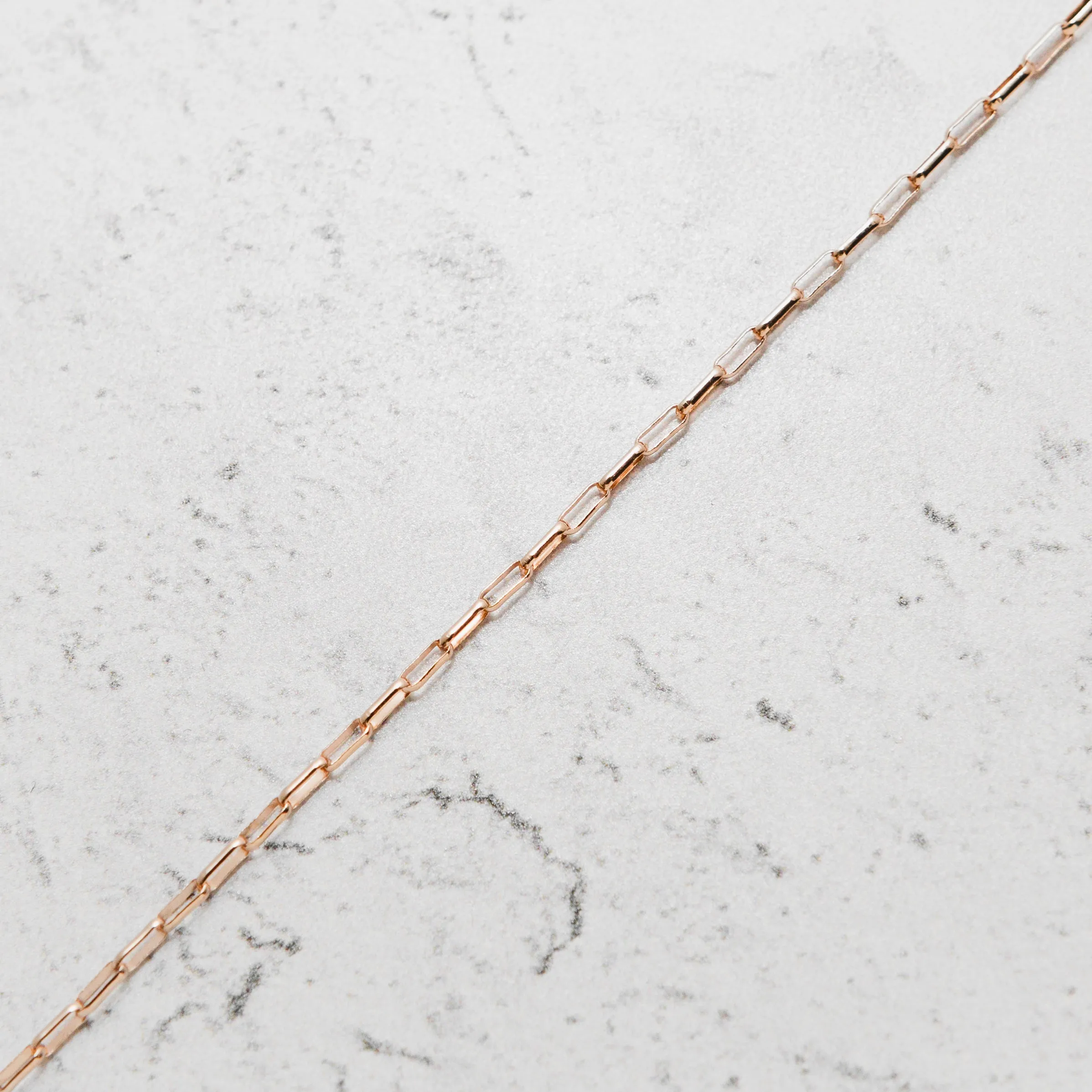 Infinity Anklet in 14k Gold
