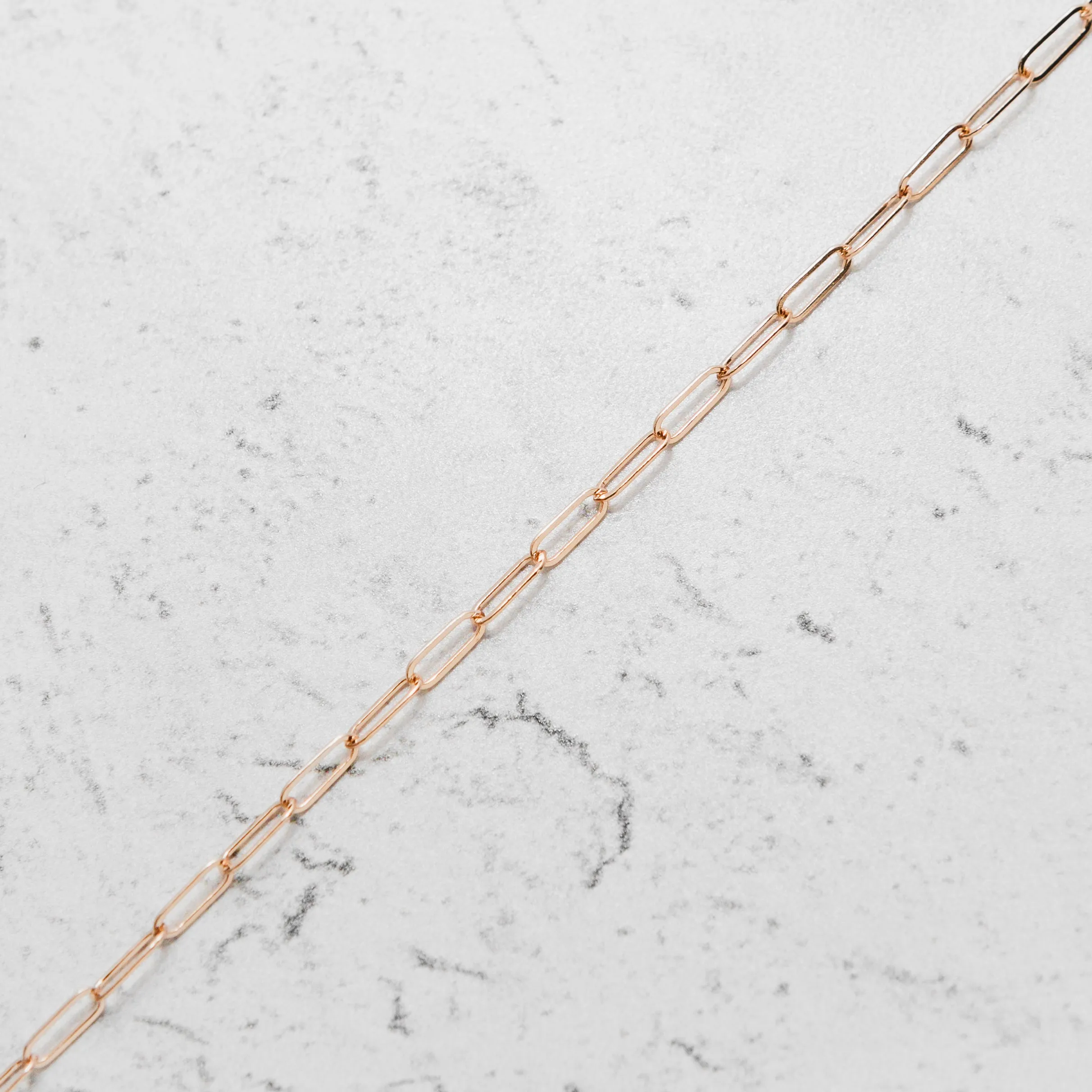 Infinity Anklet in 14k Gold