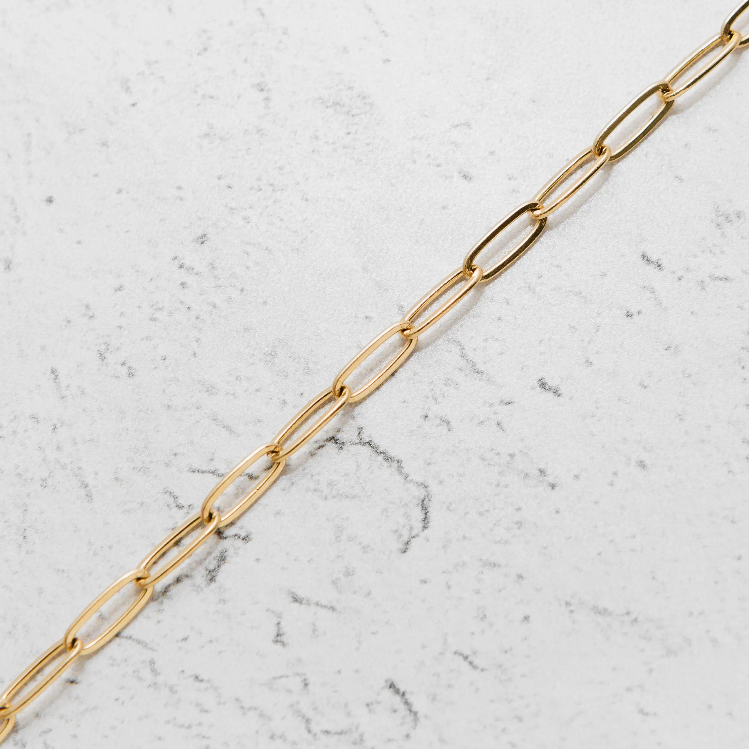 Infinity Anklet in 14k Gold