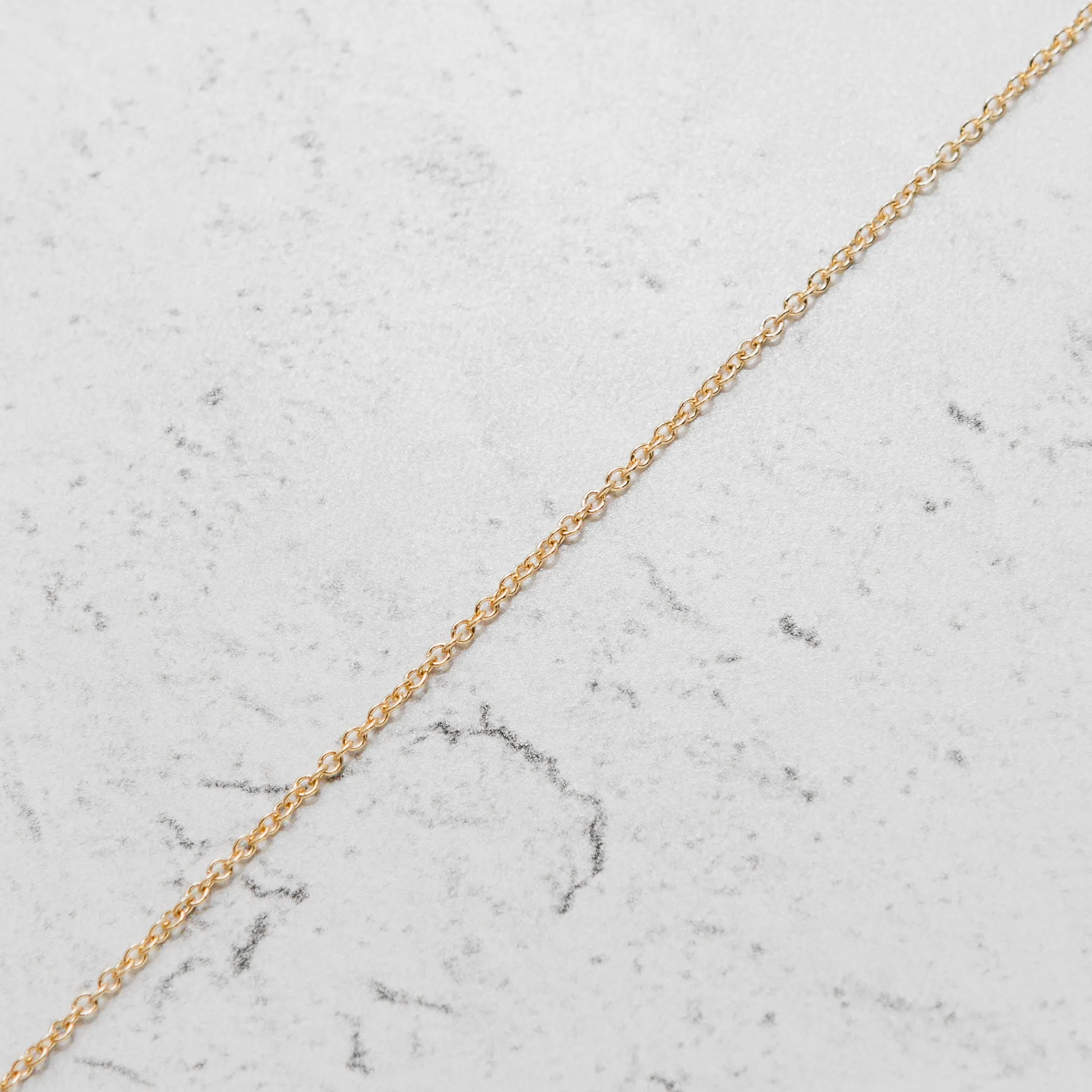 Infinity Anklet in 14k Gold