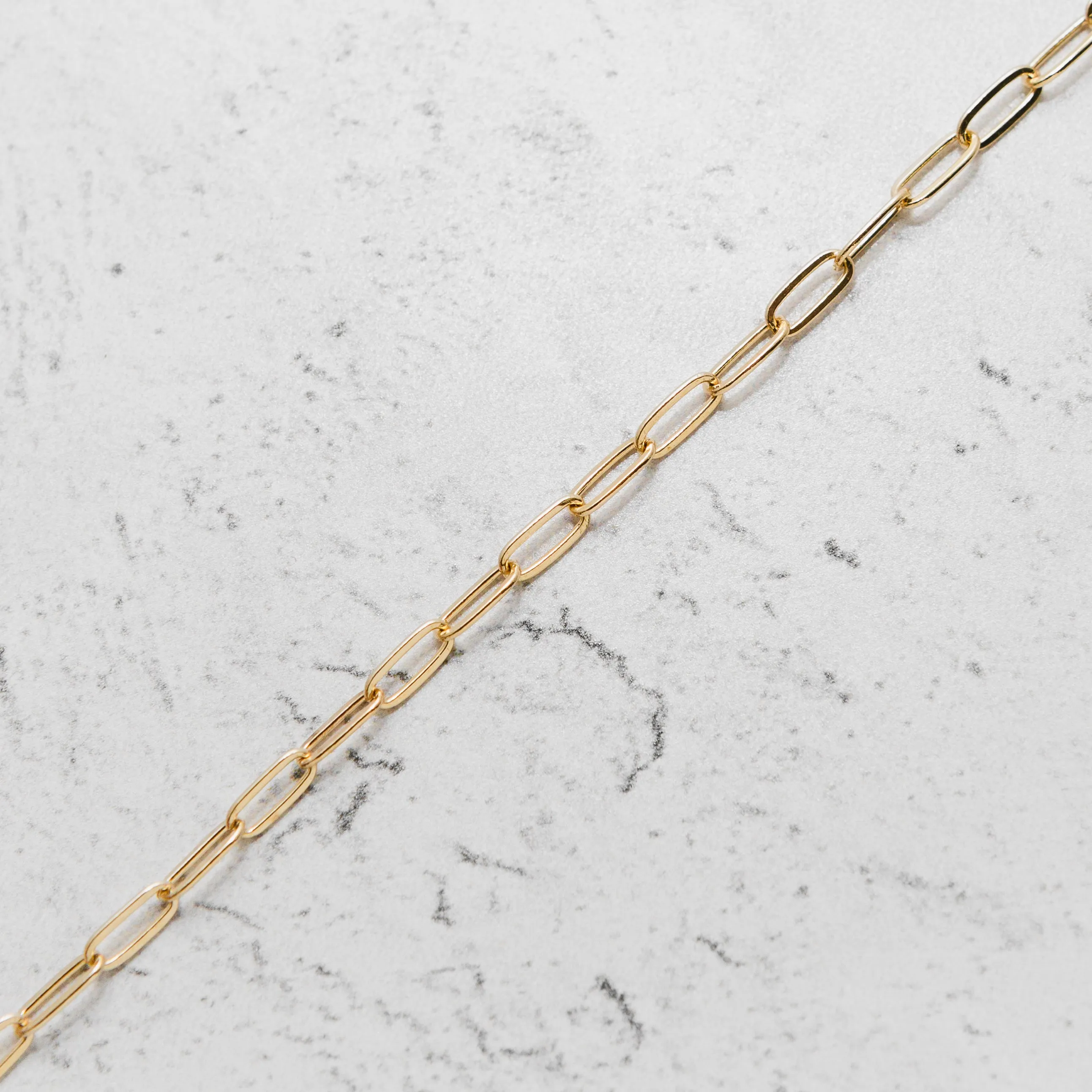 Infinity Anklet in 14k Gold