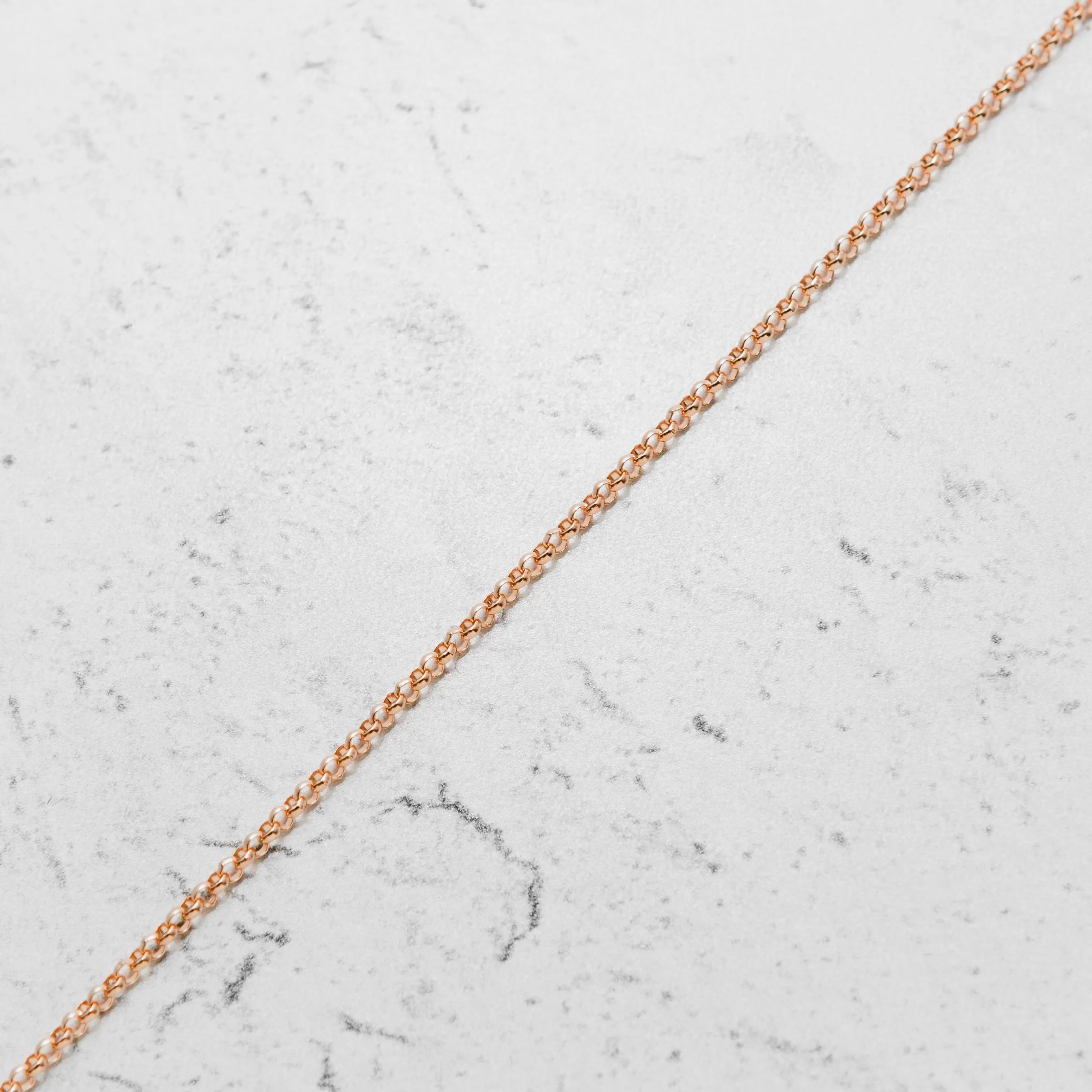 Infinity Anklet in 14k Gold