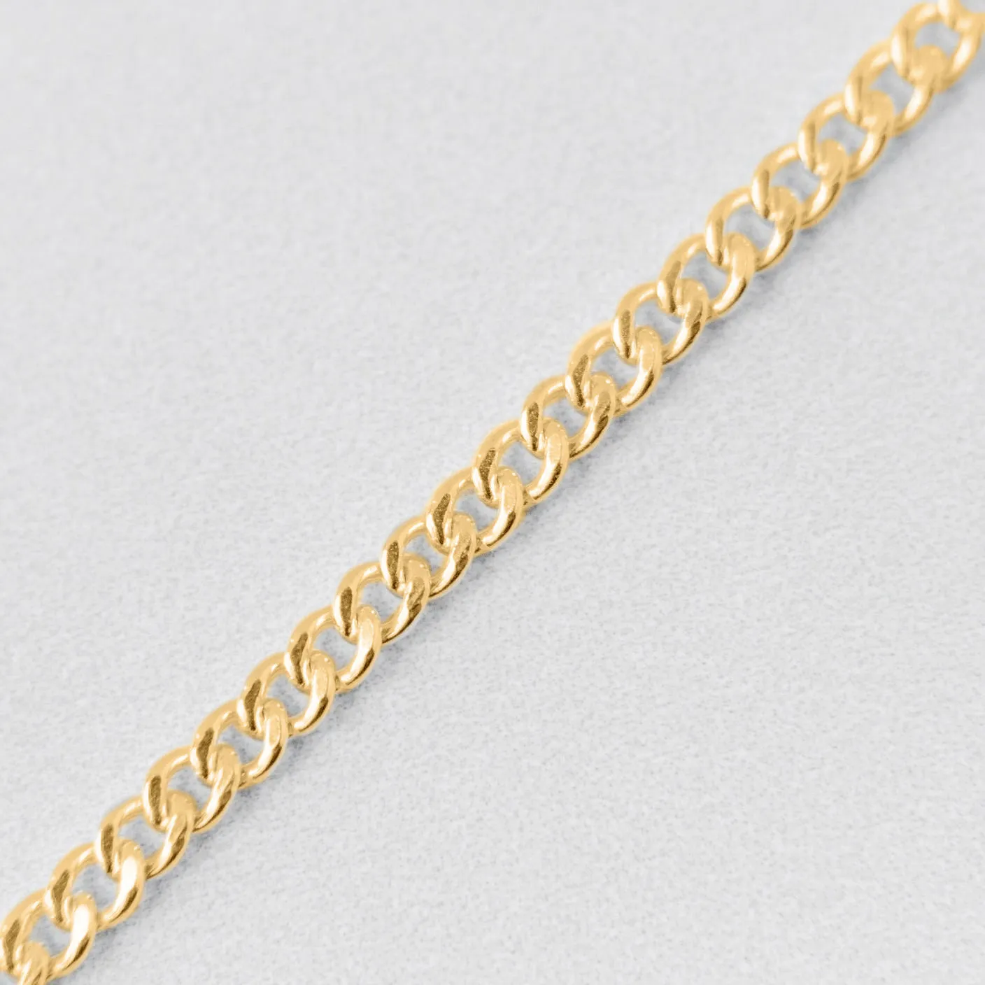 Infinity Anklet in 14k Gold