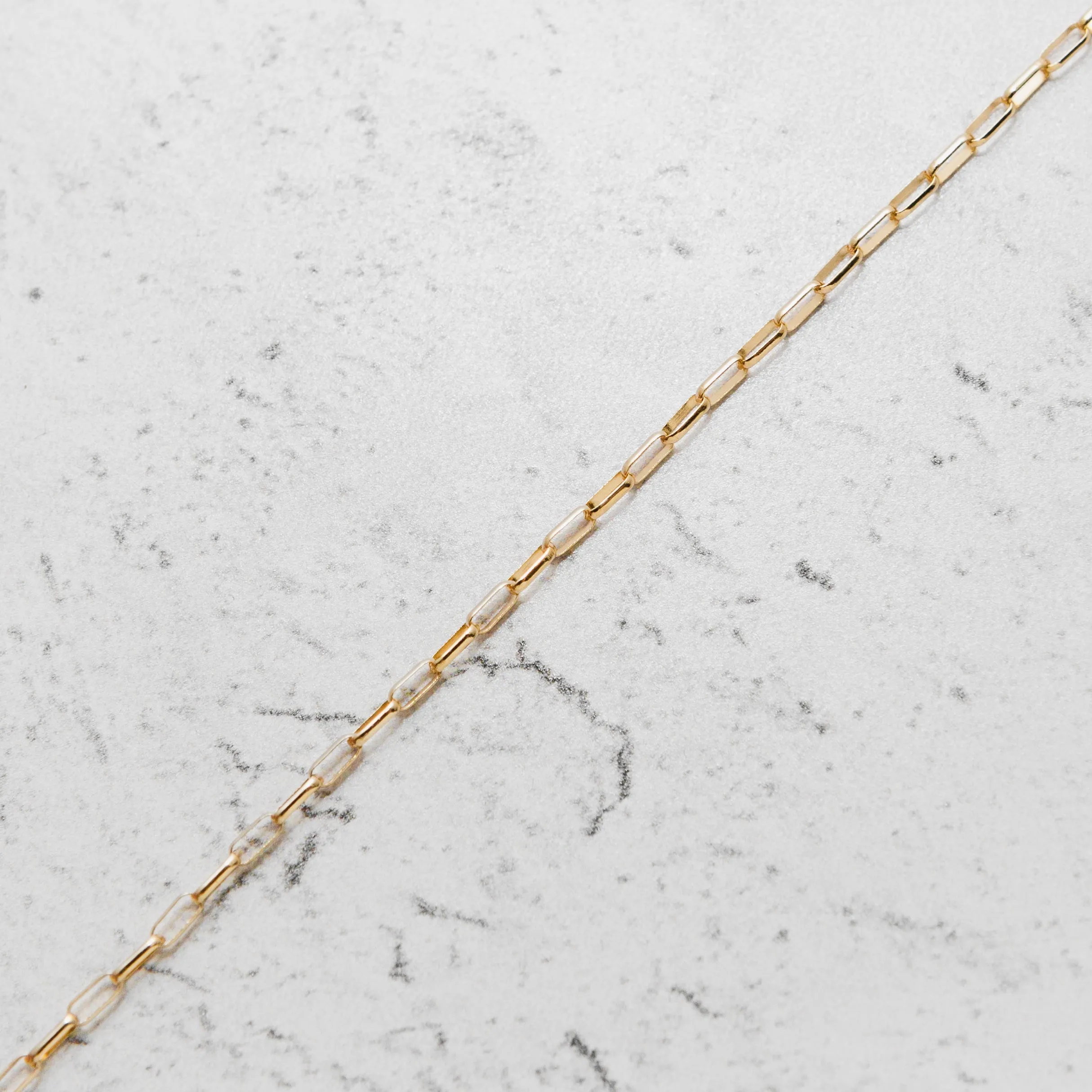 Infinity Anklet in 14k Gold