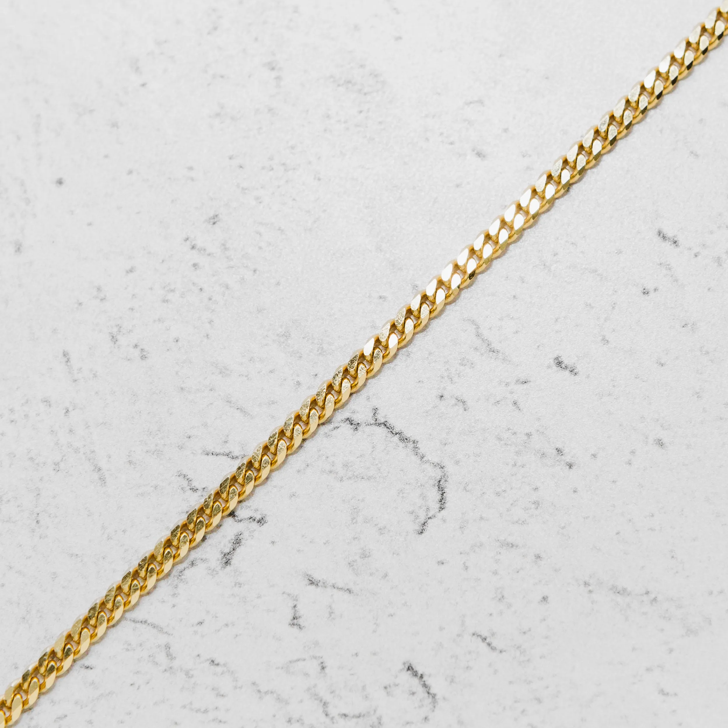 Infinity Anklet in 14k Gold