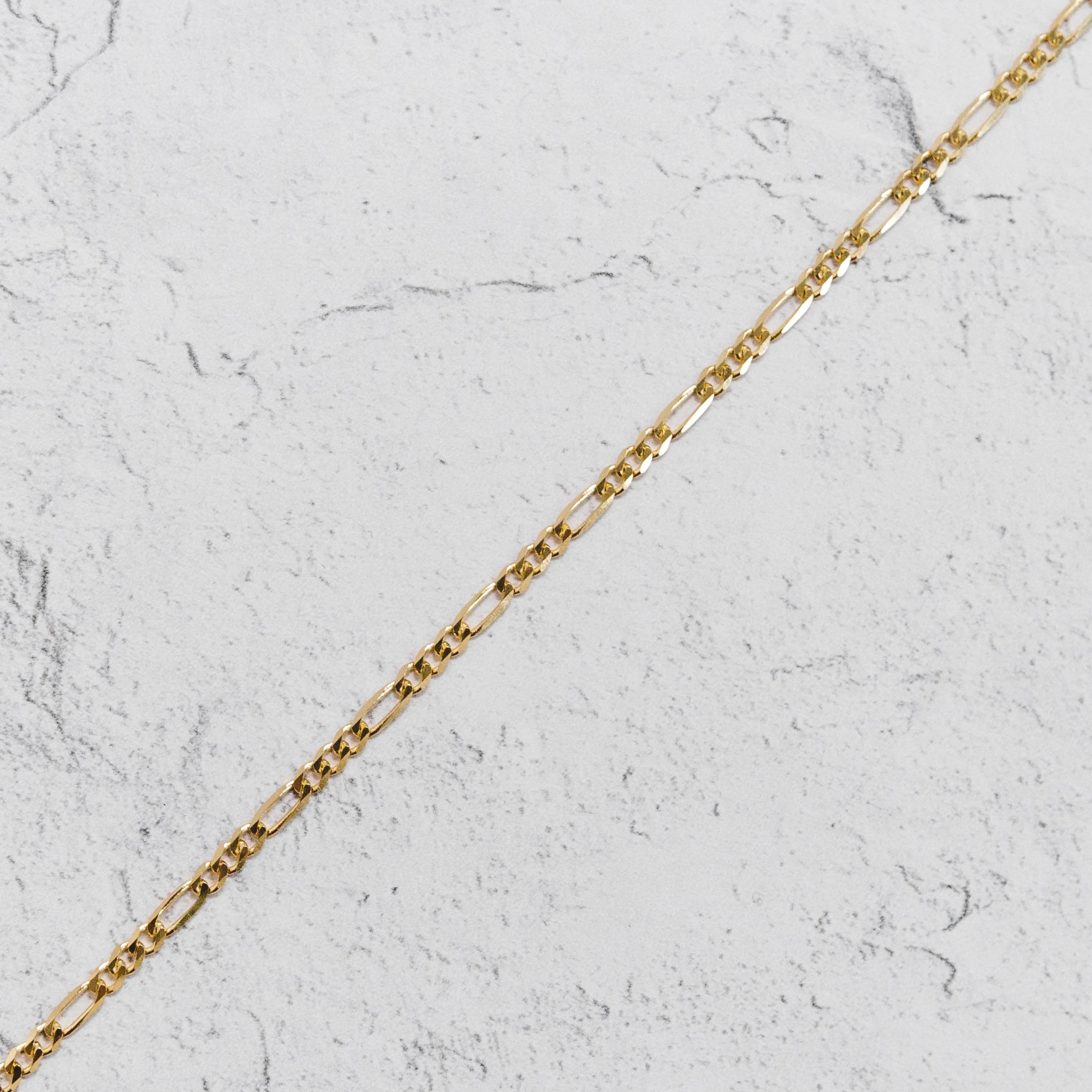 Infinity Anklet in 14k Gold