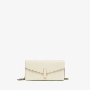 Iside Clutch with Chain - White