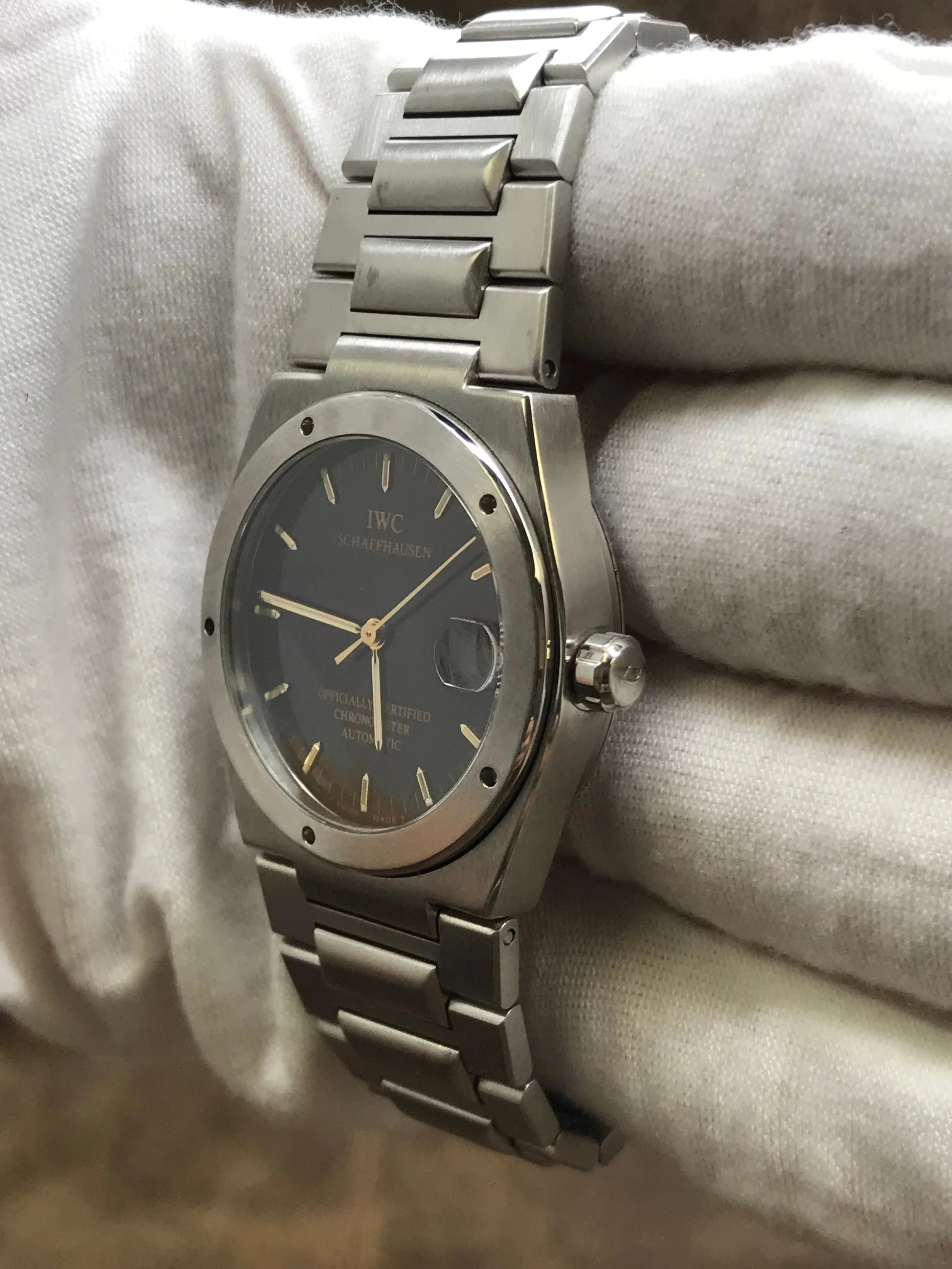 IWC Ingenieur IW3521 Black Dial Automatic  Watch