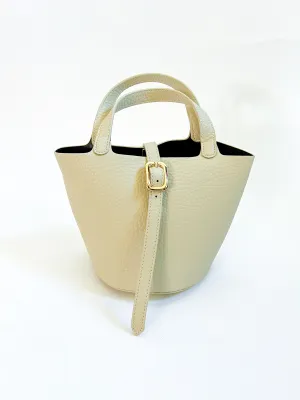 Joya Gold Clasp Bucket Bag