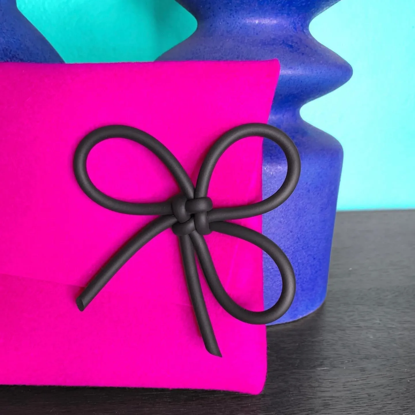 KNOT PREDICTABLE- Flora Clutch (more colors available )