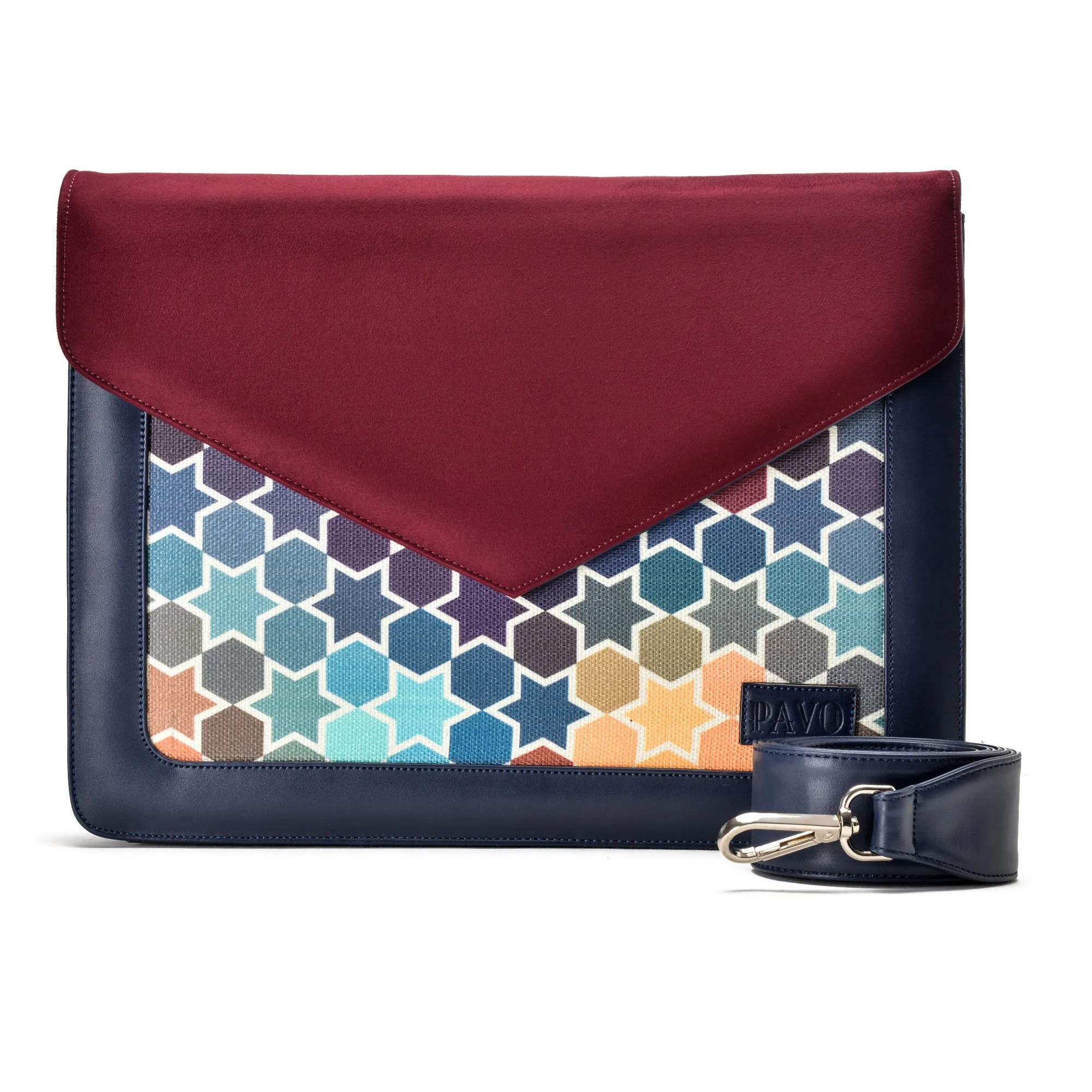 Laptop Bag/Sleeve Navy with Multi colour