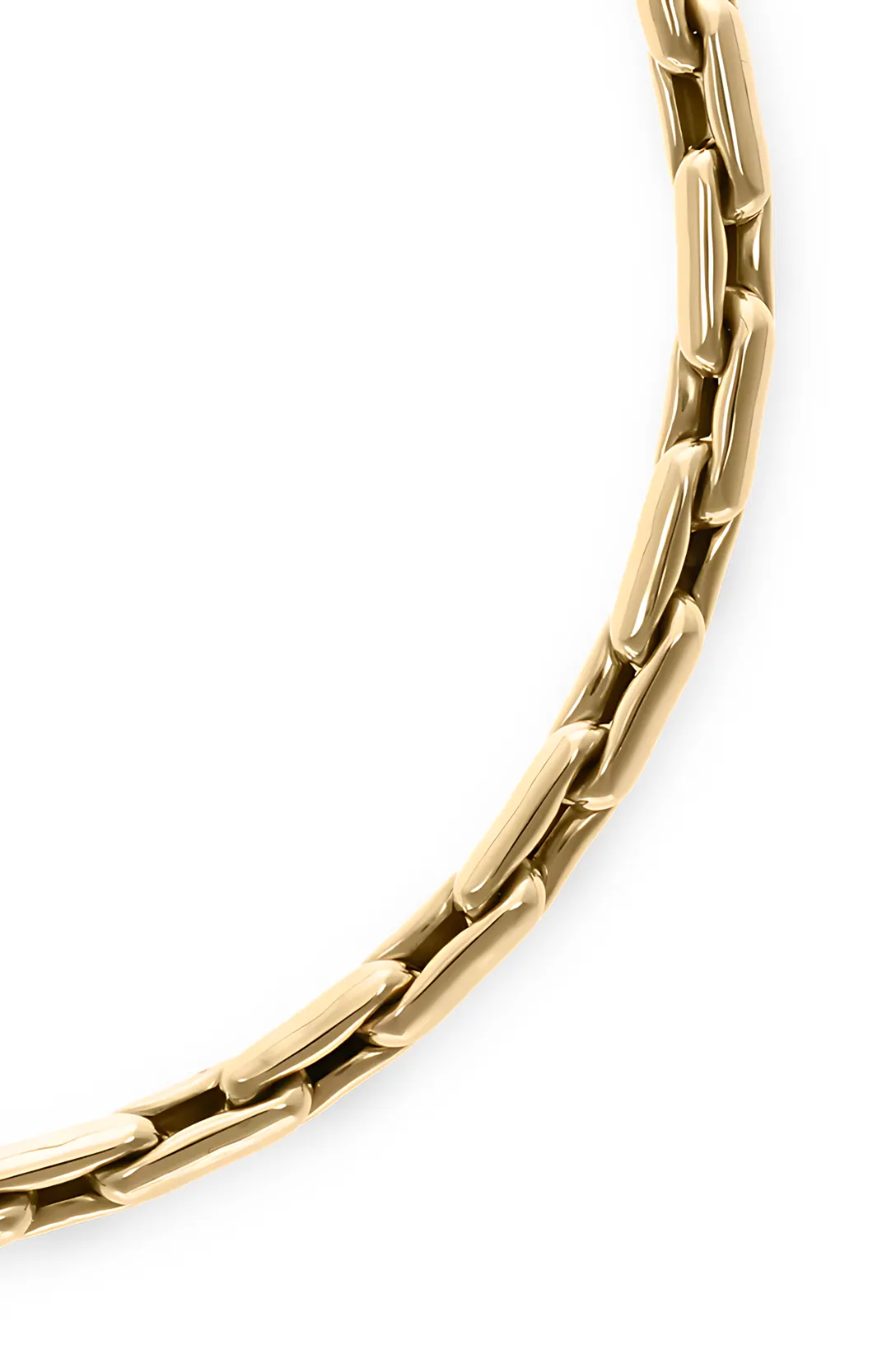 Lauren Extra Small Links Necklace | Yellow Gold 36cm