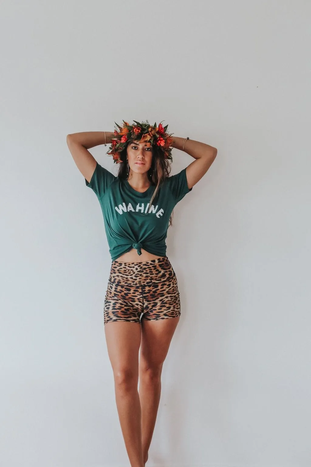 Leopard | Nohea High Waist Biker Short