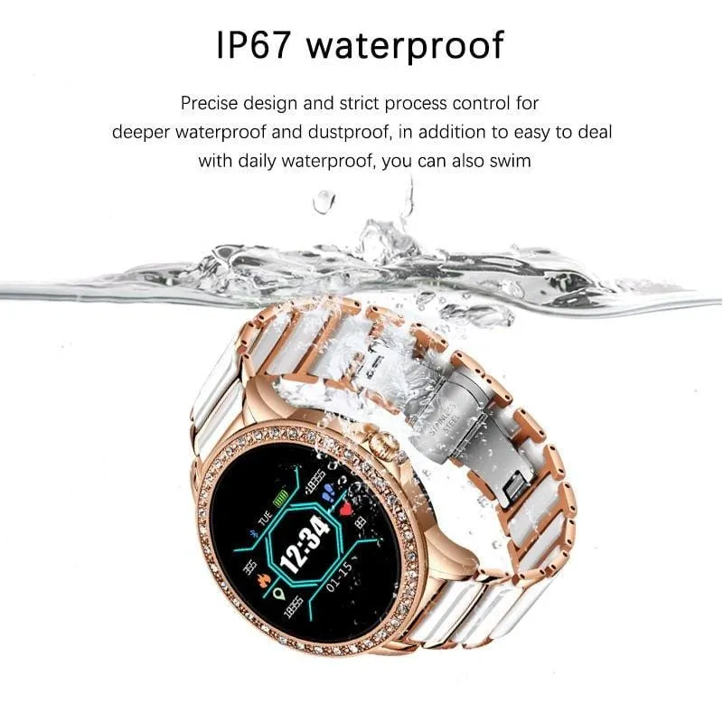 LIGE Luxury Smart Watch Women