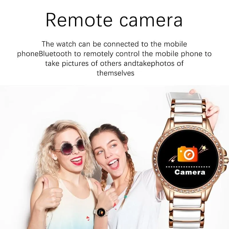 LIGE Luxury Smart Watch Women
