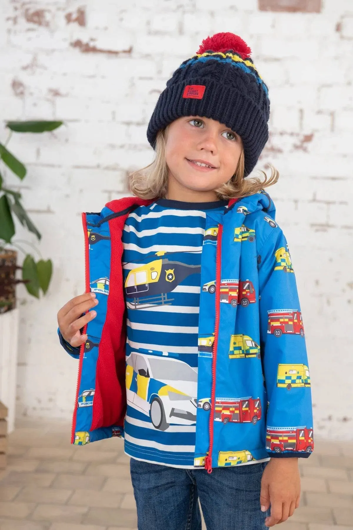 Lighthouse Kids Lucas Jacket -TRANSPORT