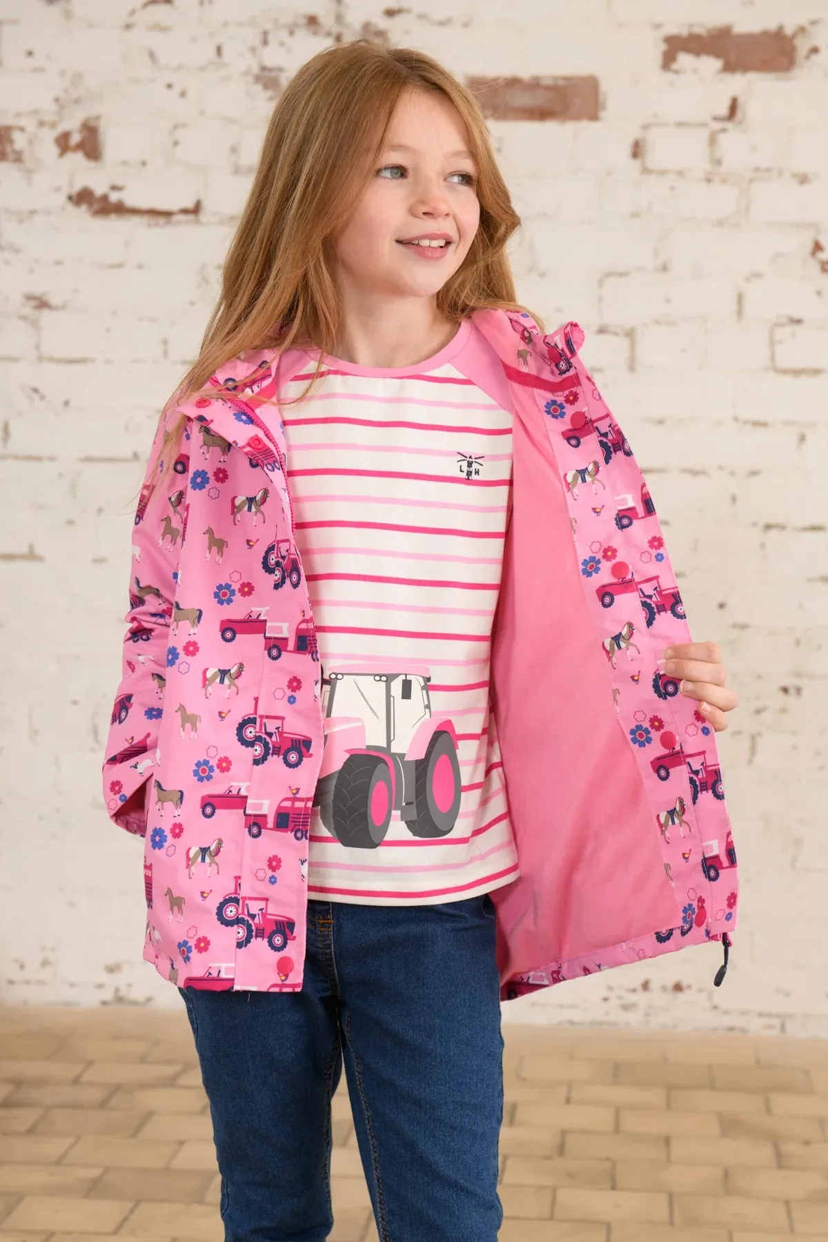 Lighthouse Olivia Farm Print Jacket