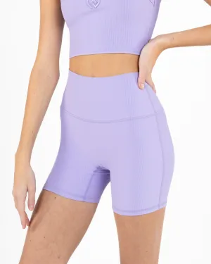 Lilac 4" Bike Shorts
