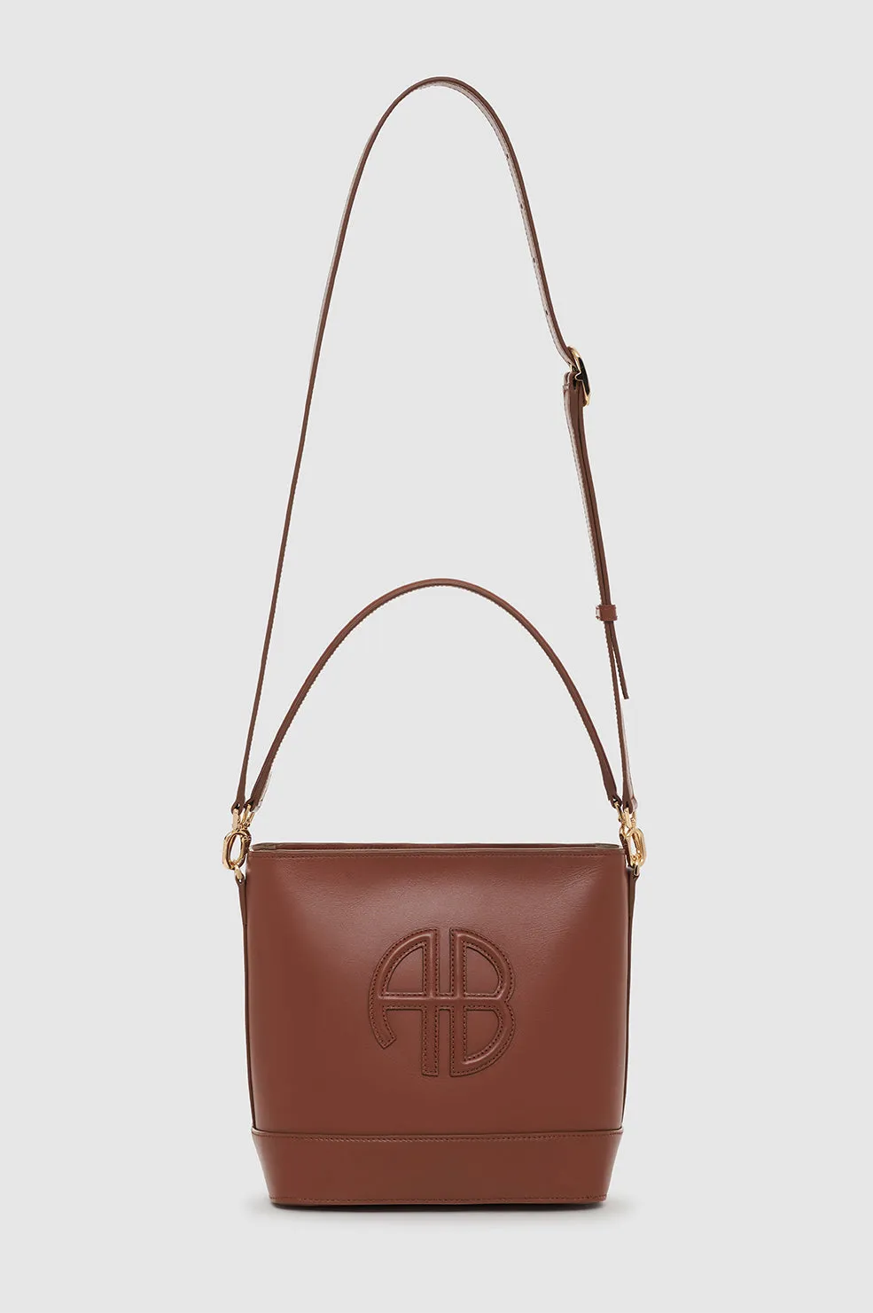 Lili Bucket Bag - Cognac