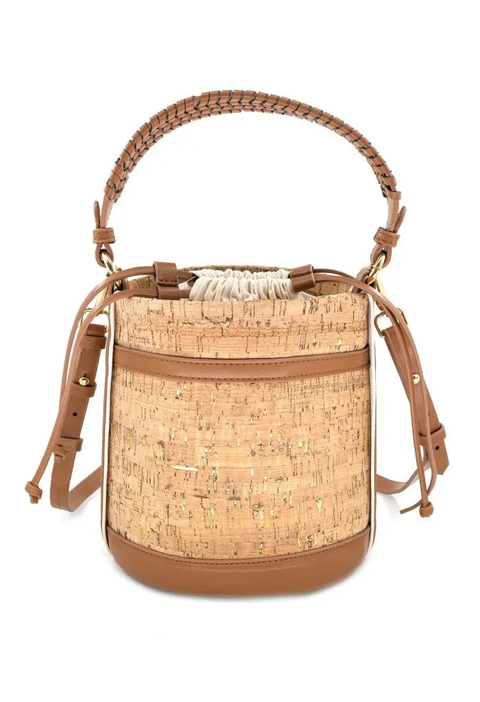 Lola Bucket Bag-Cork