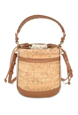 Lola Bucket Bag-Cork