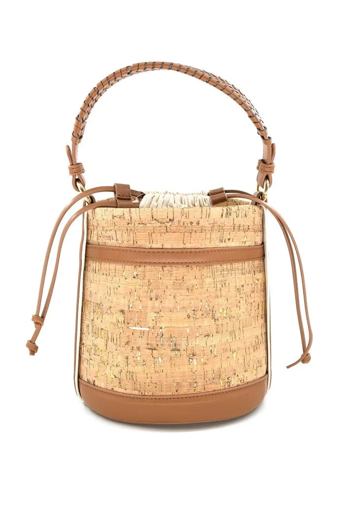 Lola Bucket Bag-Cork