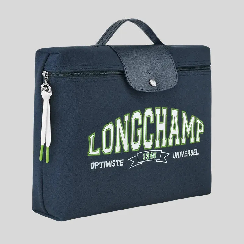 LONGCHAMP Le Pliage Collection Briefcase Navy RB-L2182HEA