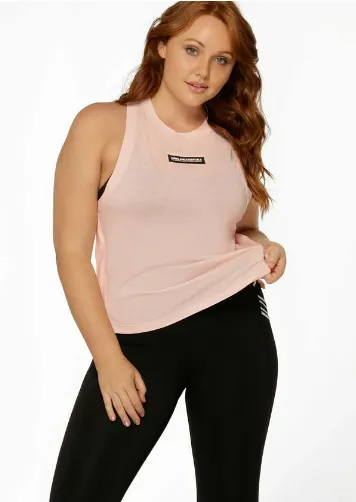 Lorna Jane Play On Active Tank - Blushed Pink