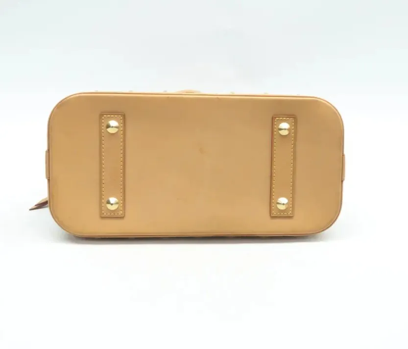 Louis Vuitton Alma Black Canvas Hand Bag