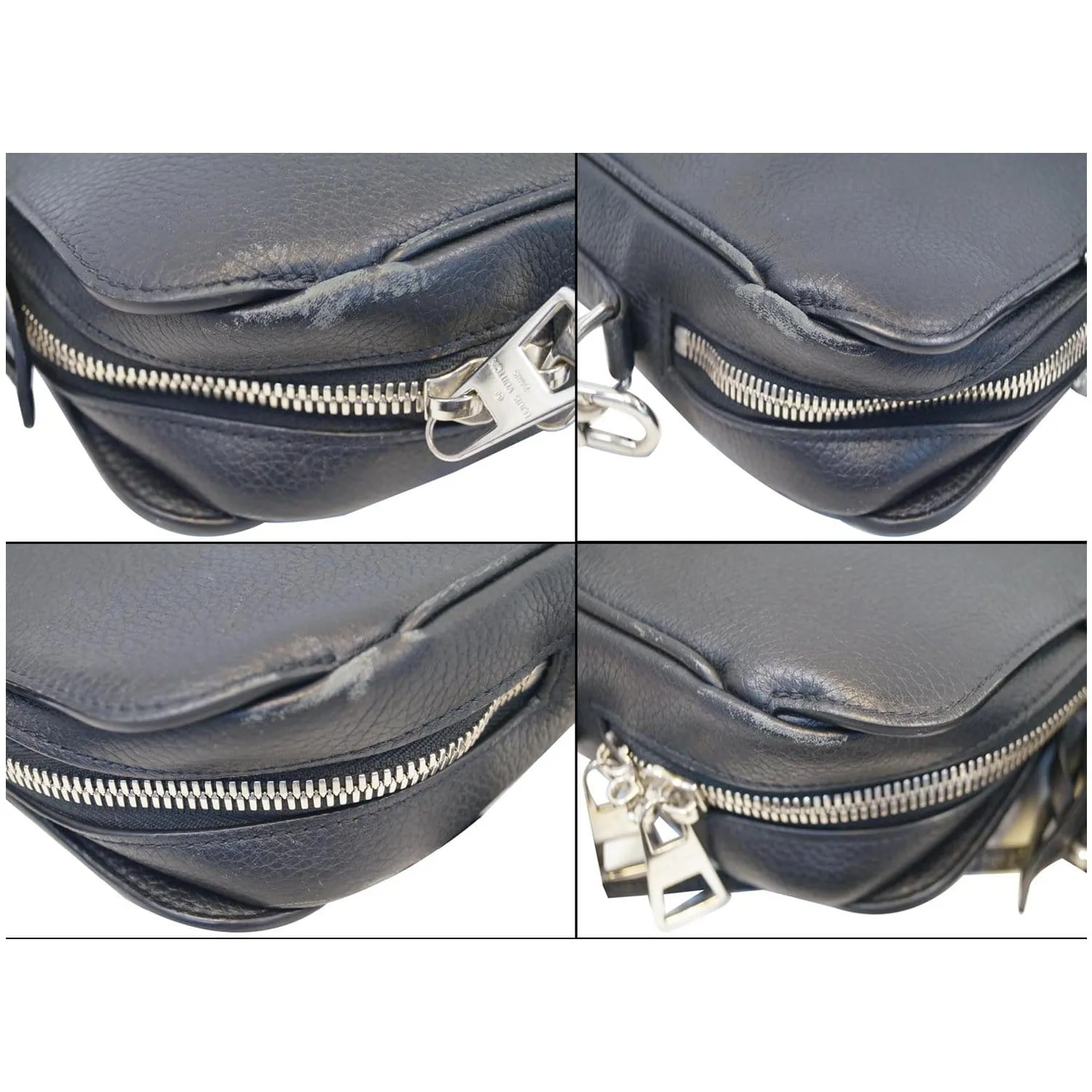 LOUIS VUITTON Armand Taurillon Leather Briefcase Bag Black - 15% OFF