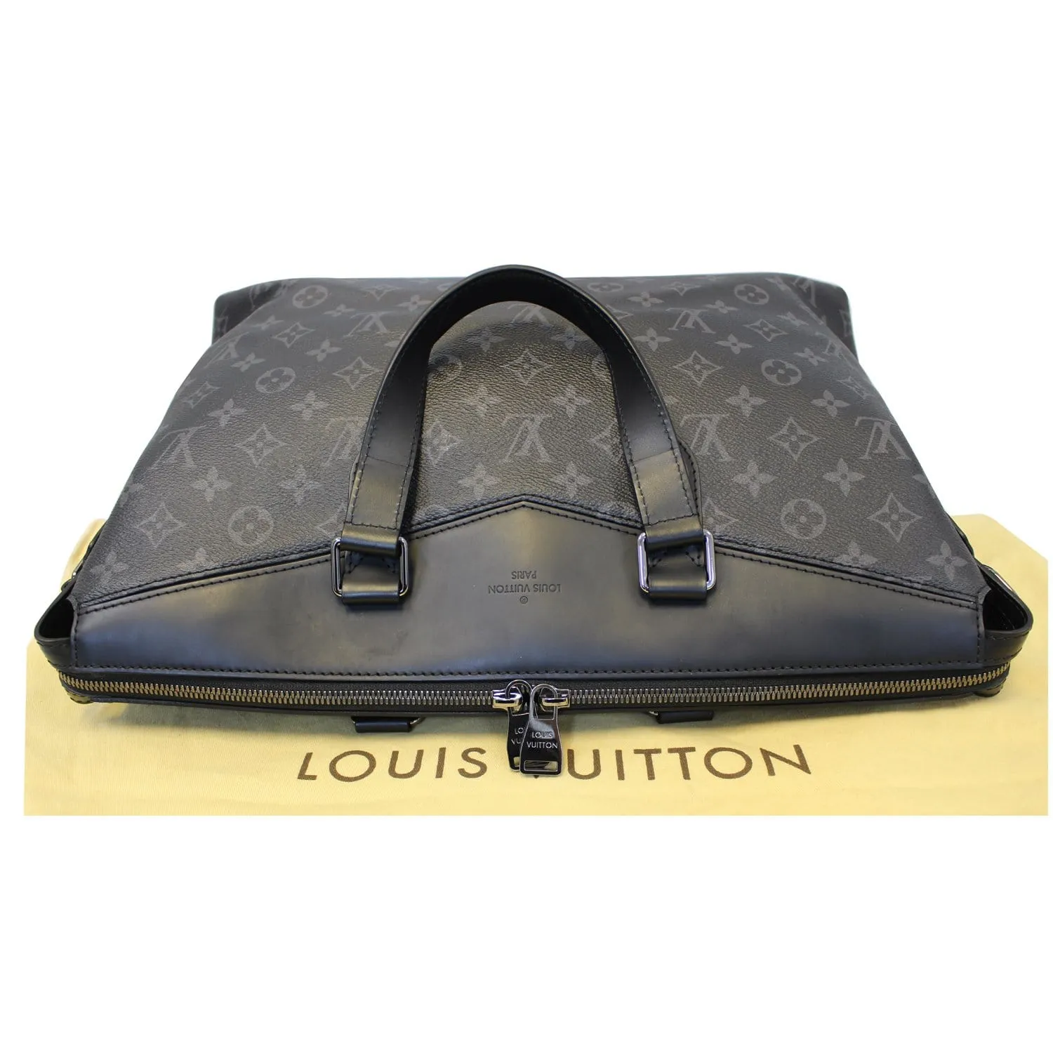 LOUIS VUITTON Briefcase Explorer Monogram Eclipse Shoulder Bag