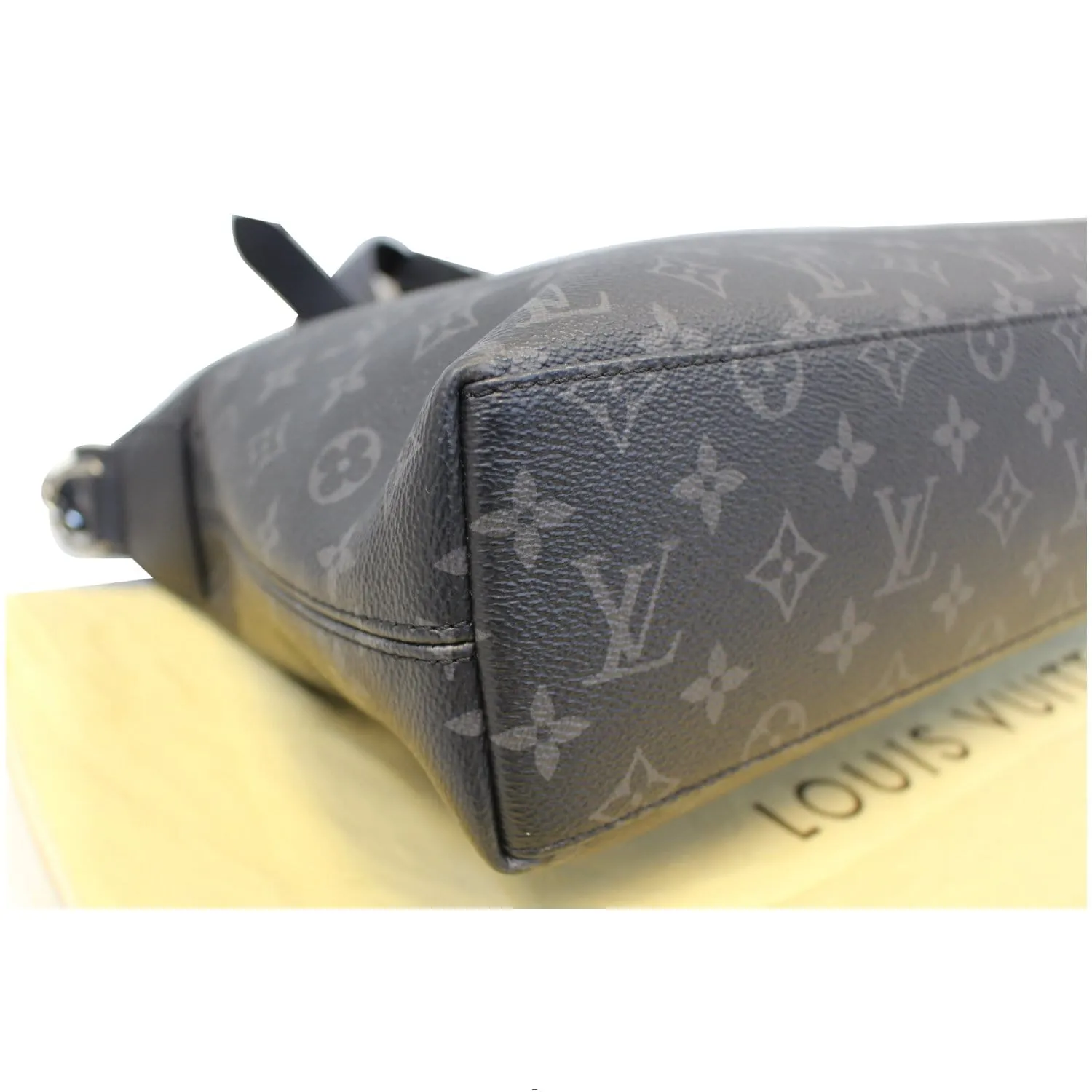LOUIS VUITTON Briefcase Explorer Monogram Eclipse Shoulder Bag