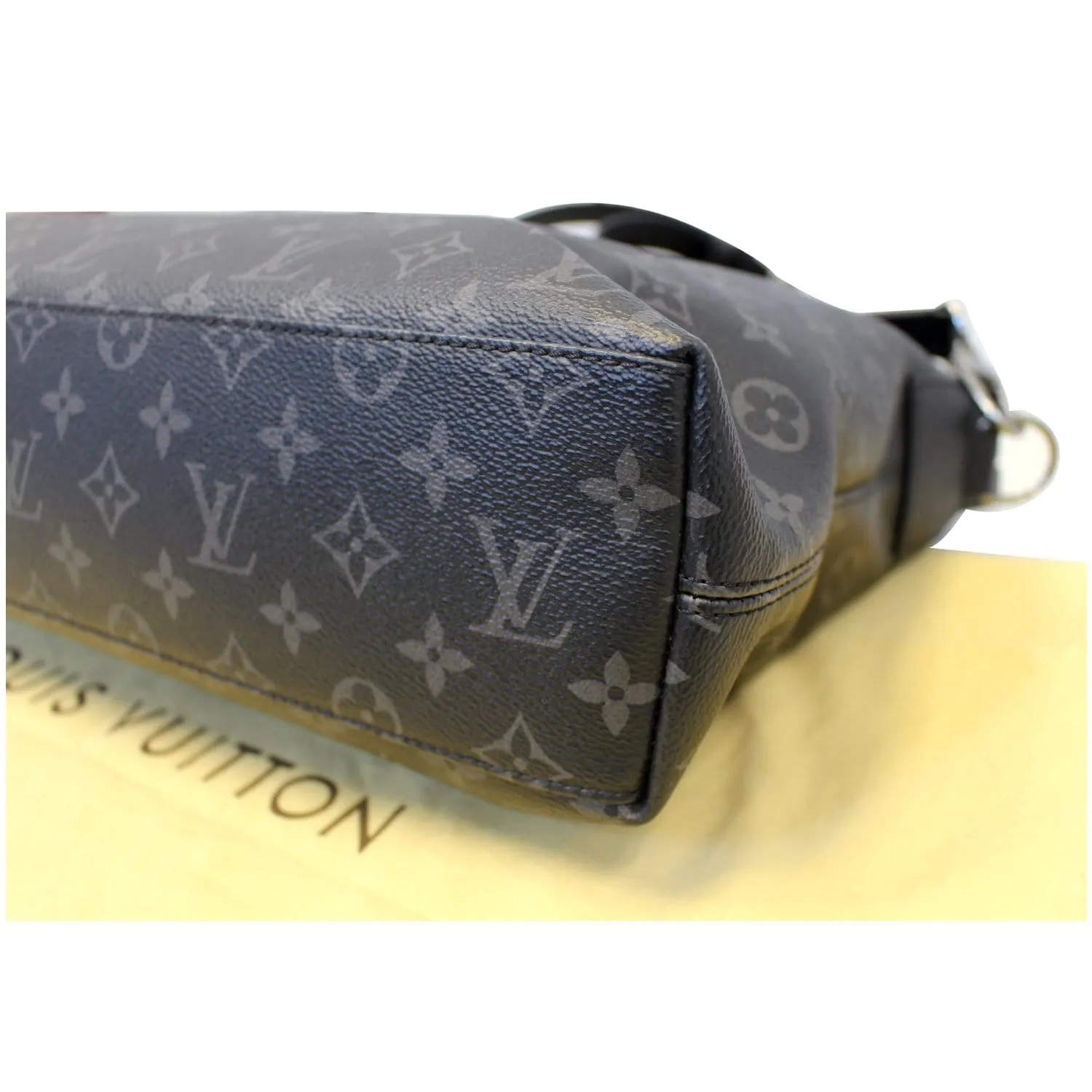 LOUIS VUITTON Briefcase Explorer Monogram Eclipse Shoulder Bag