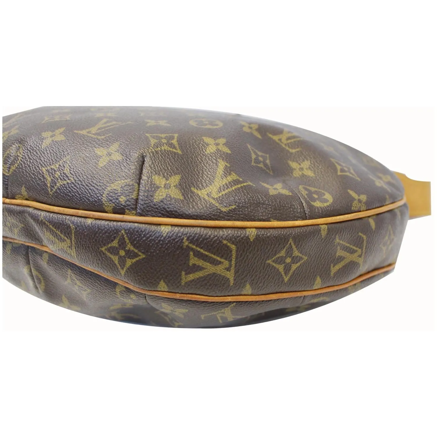 LOUIS VUITTON Croissant GM Monogram Canvas Shoulder Bag Brown