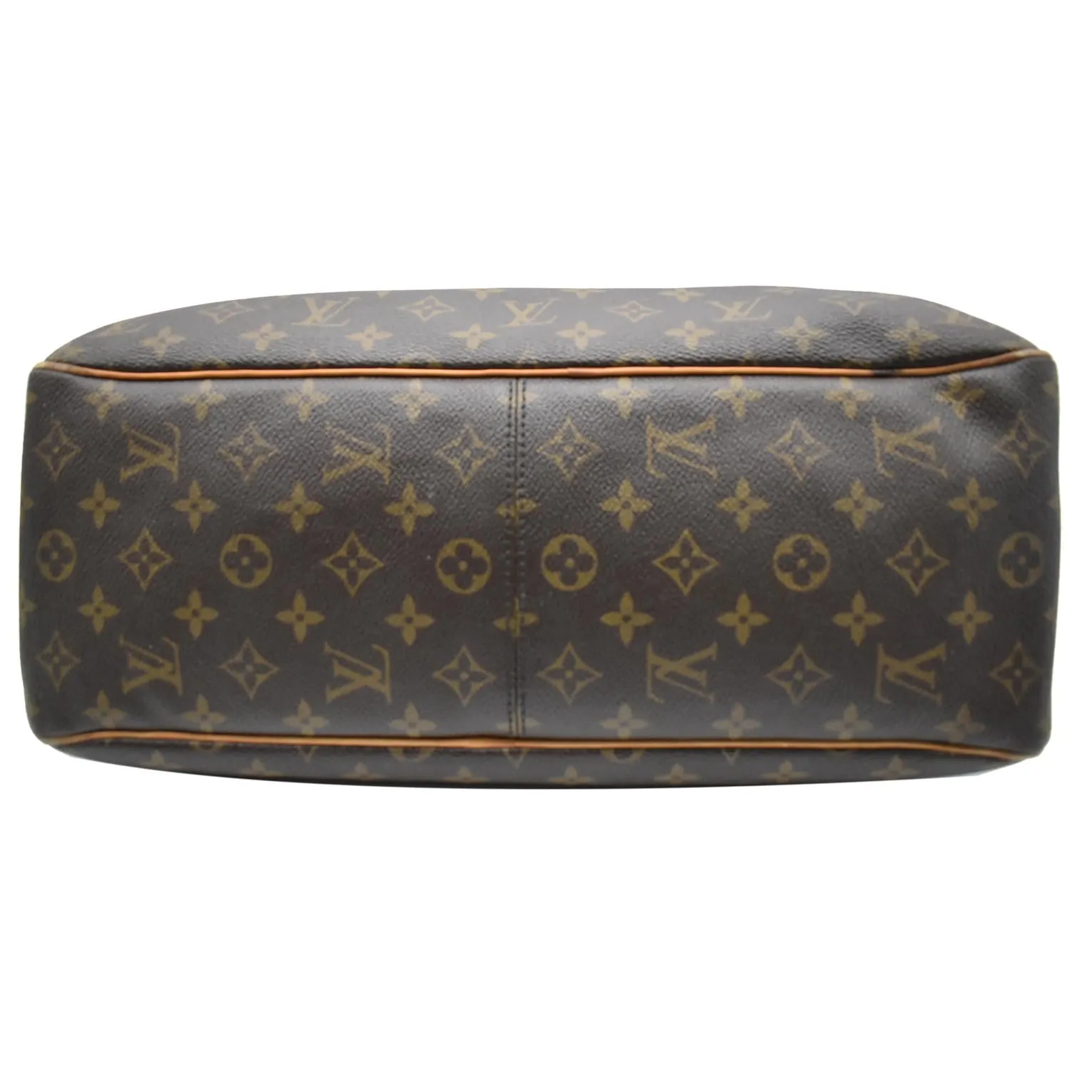 LOUIS VUITTON Delightful MM Monogram Canvas Shoulder Bag Brown