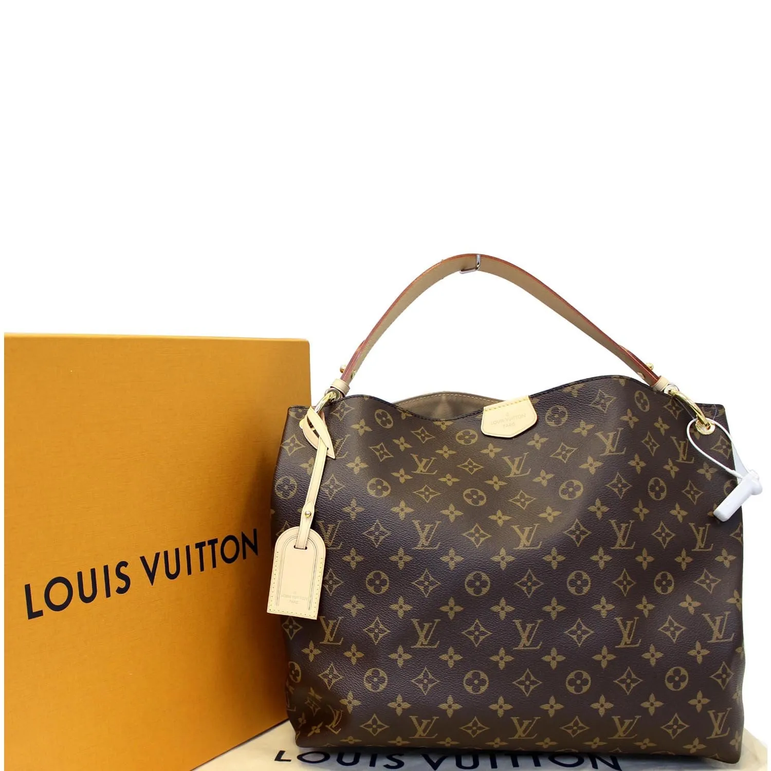 LOUIS VUITTON Graceful MM Monogram Canvas Shoulder Bag