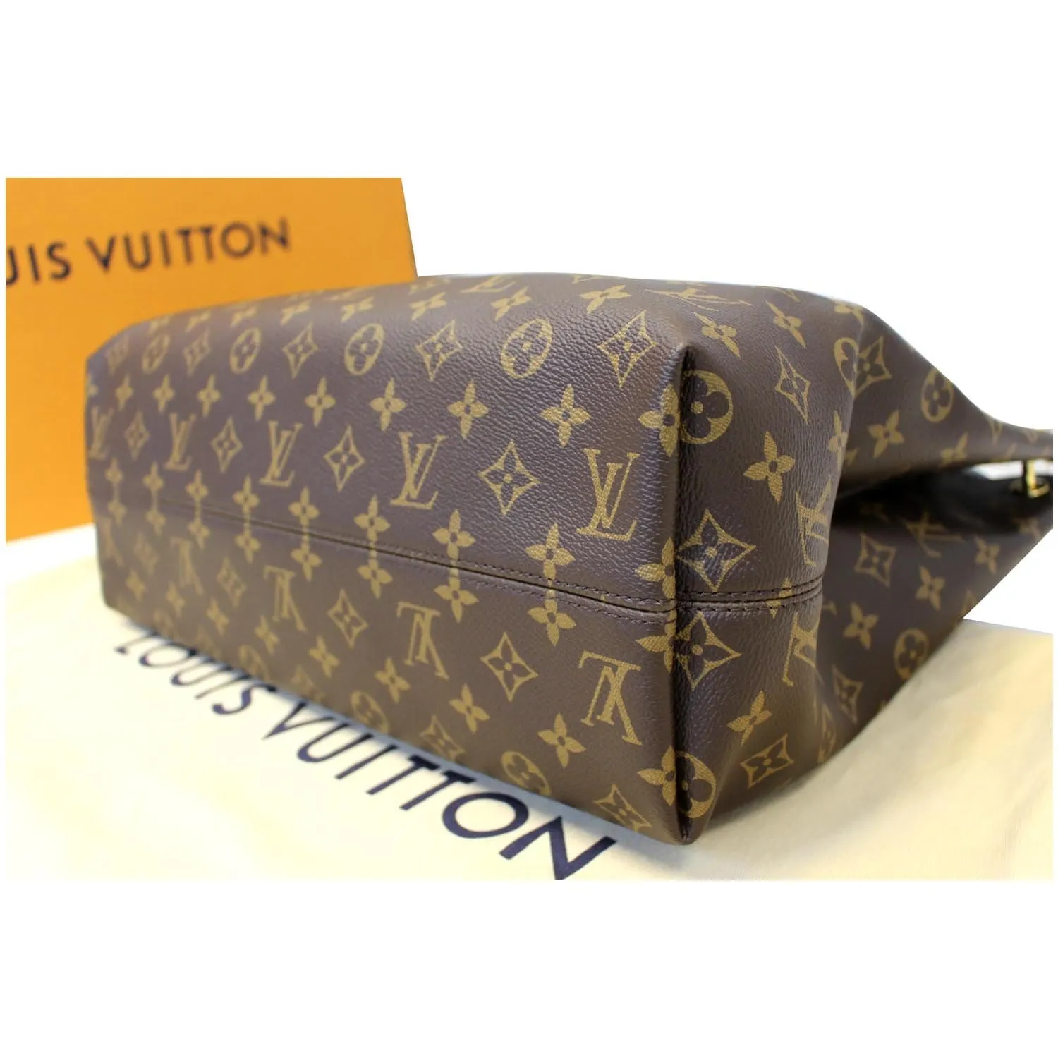 LOUIS VUITTON Graceful MM Monogram Canvas Shoulder Bag