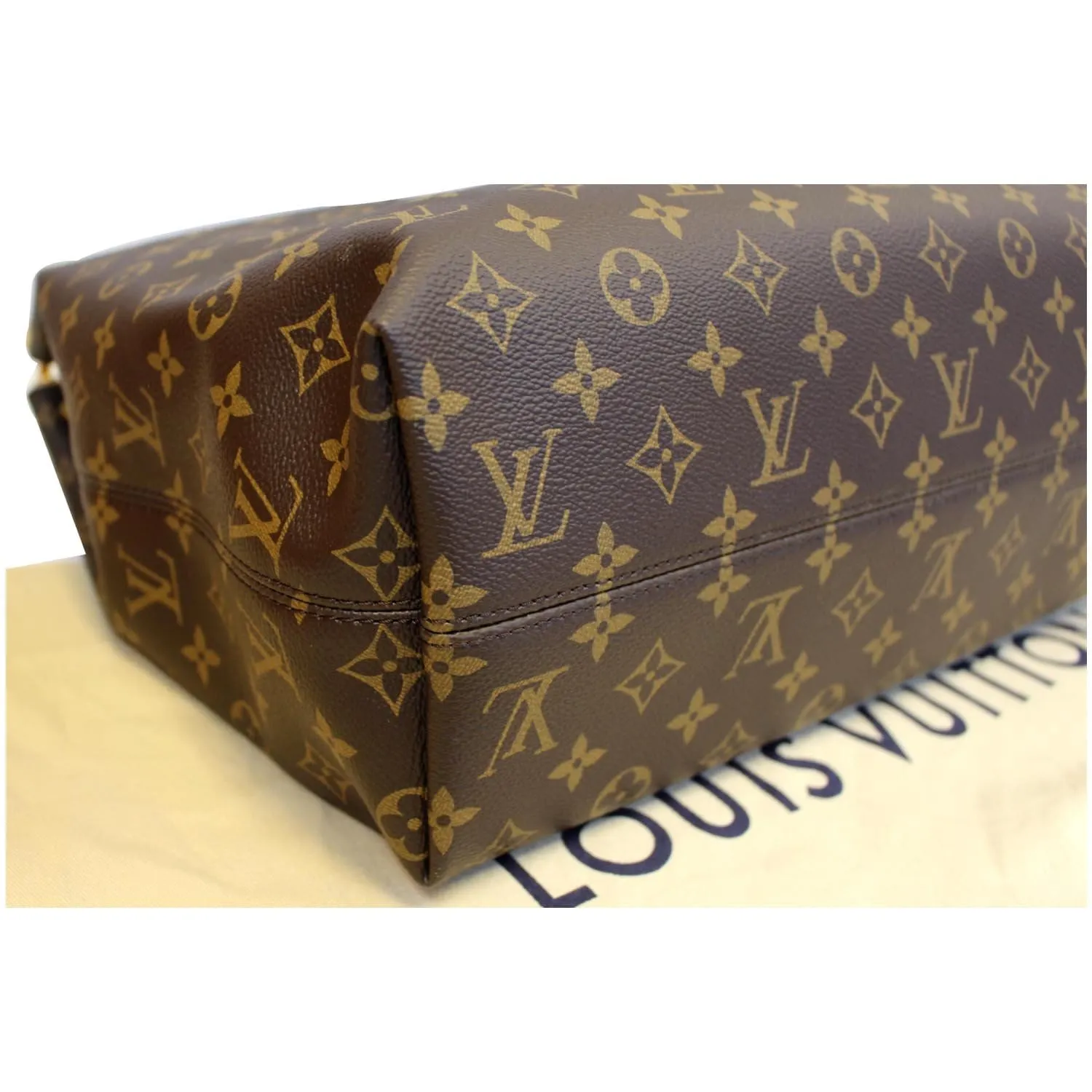 LOUIS VUITTON Graceful MM Monogram Canvas Shoulder Bag