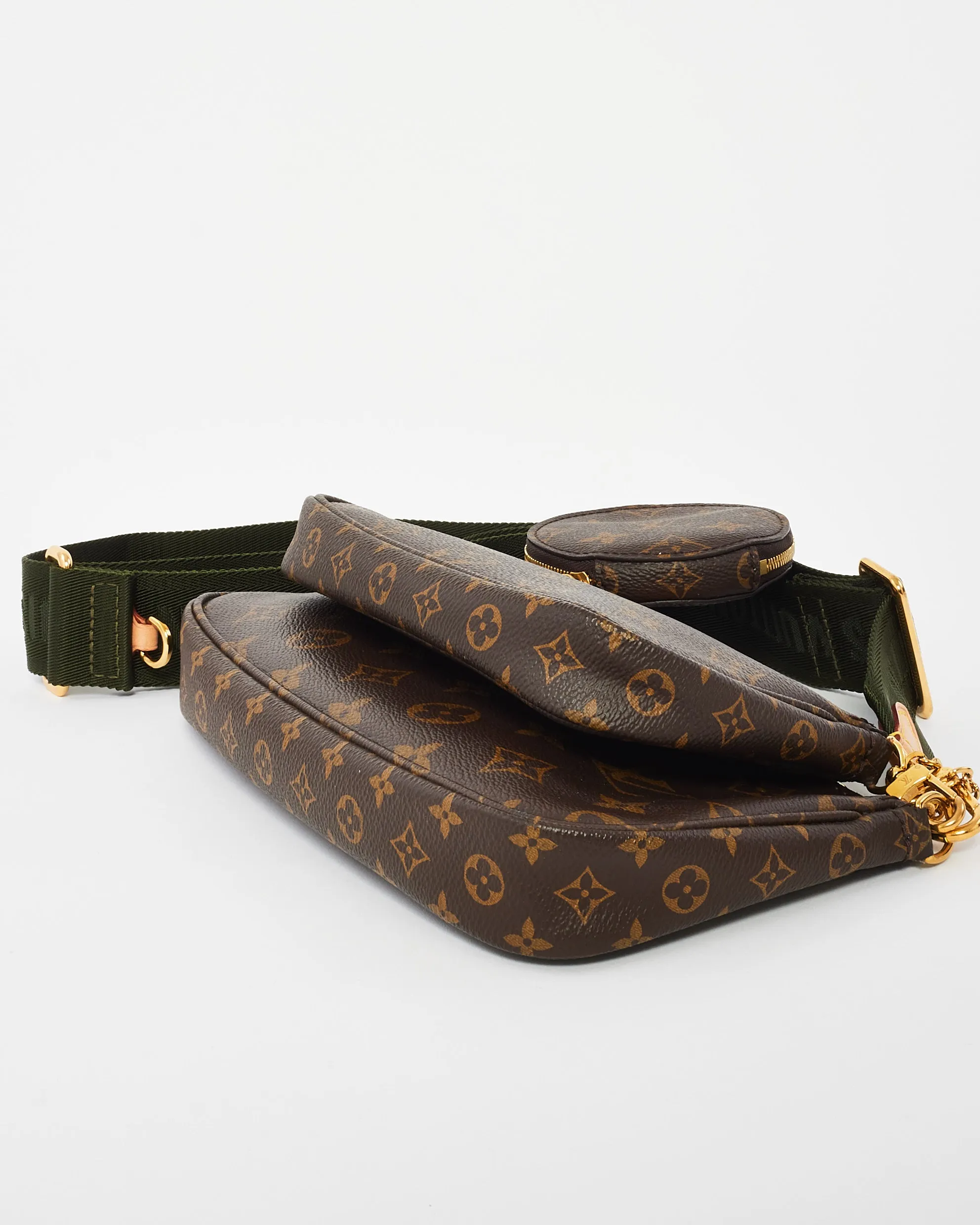Louis Vuitton Monogram Canvas Green Multi Pochette Accessoires