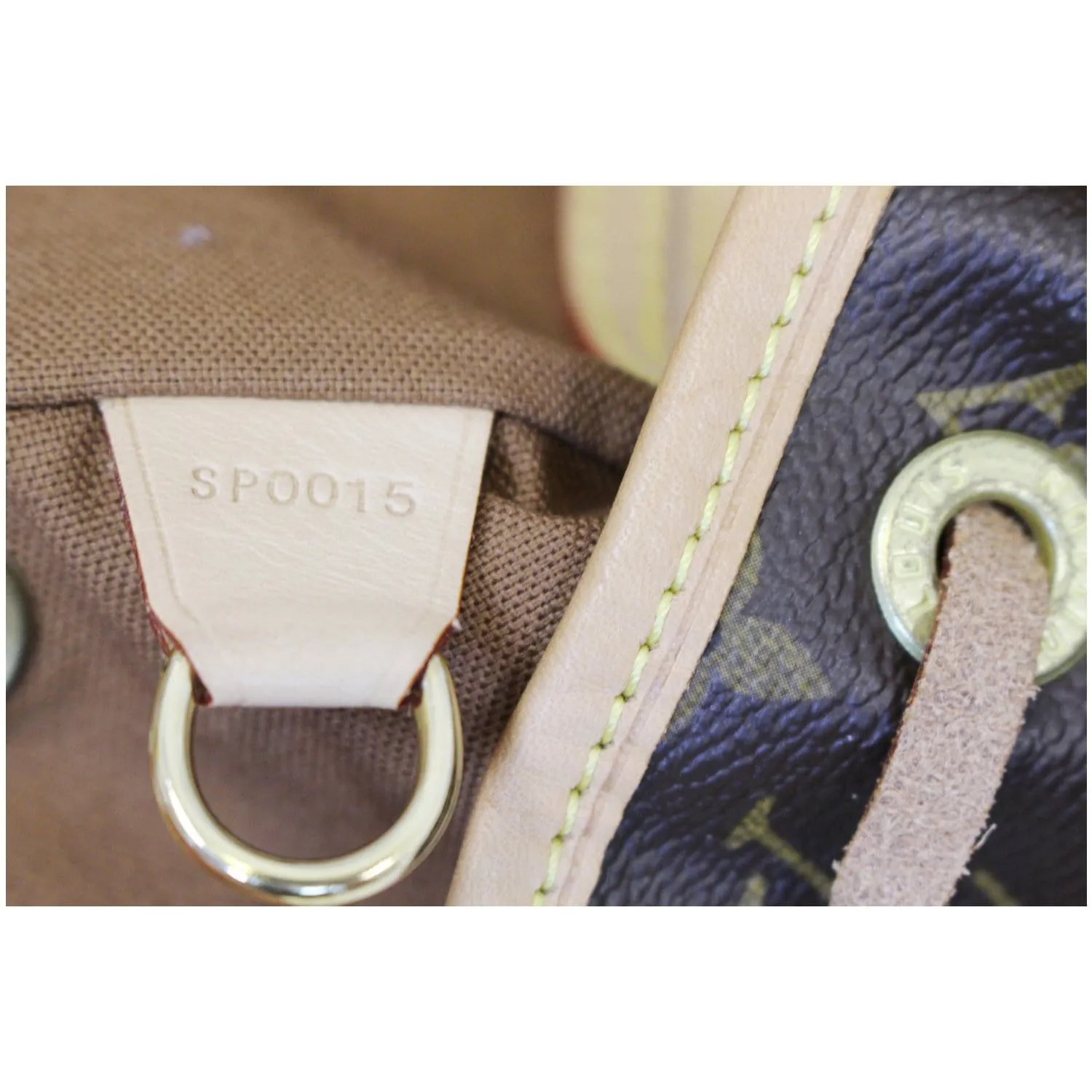 LOUIS VUITTON Montsouris PM Monogram Canvas Backpack Brown