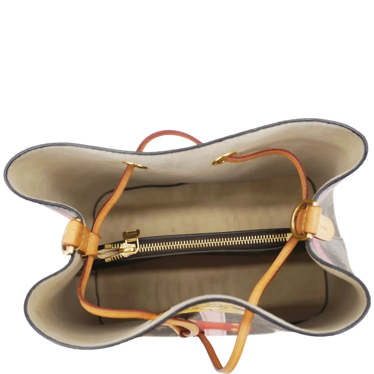 LOUIS VUITTON Neonoe Summer Trunks Monogram Canvas Crossbody Bag Brown