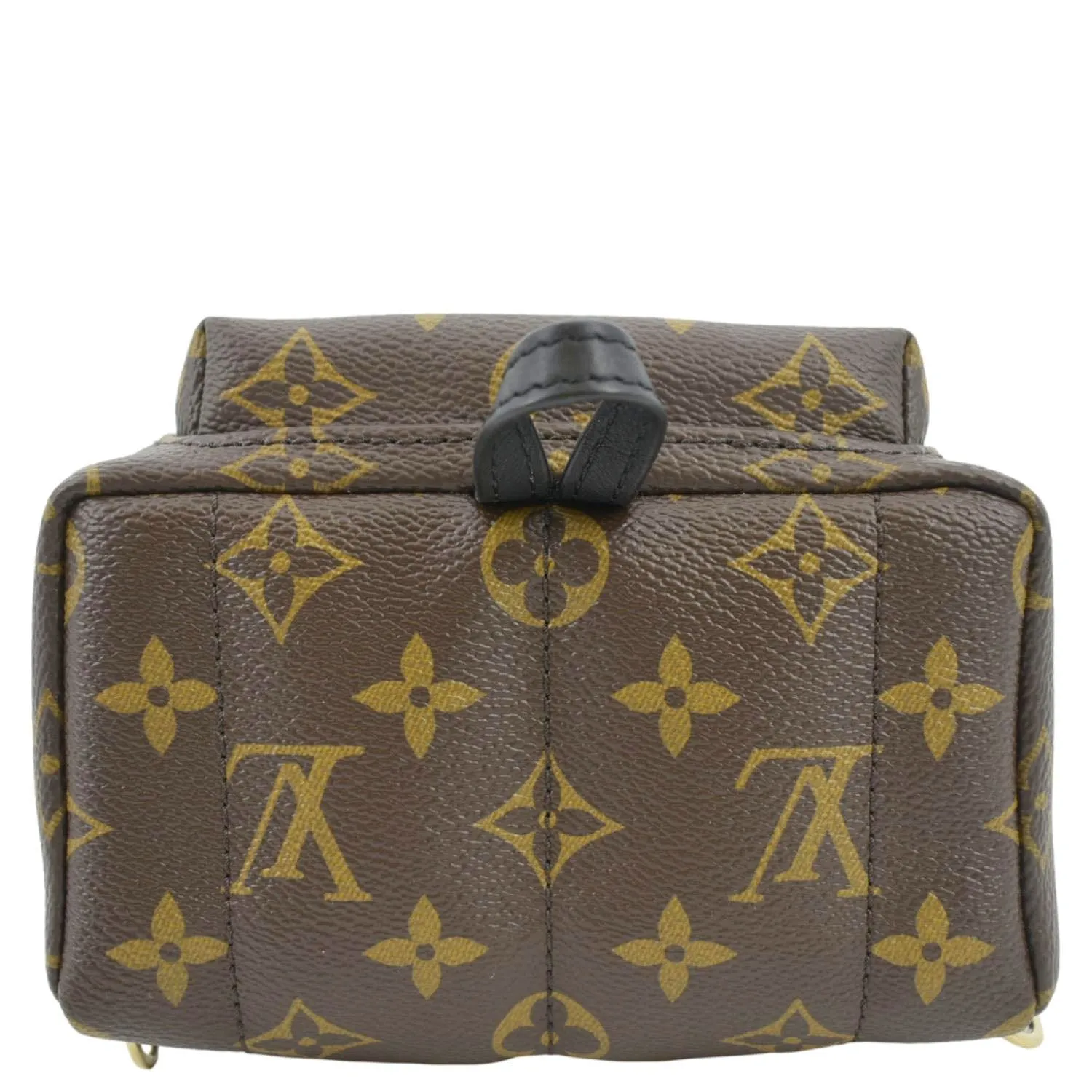 LOUIS VUITTON Palm Springs Mini Monogram Canvas Backpack Brown