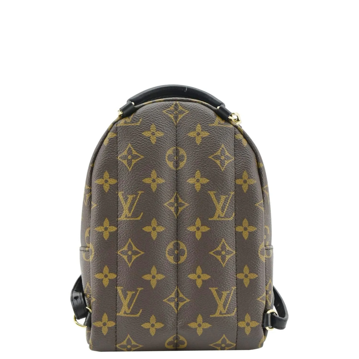 LOUIS VUITTON Palm Springs Mini Monogram Canvas Backpack Brown